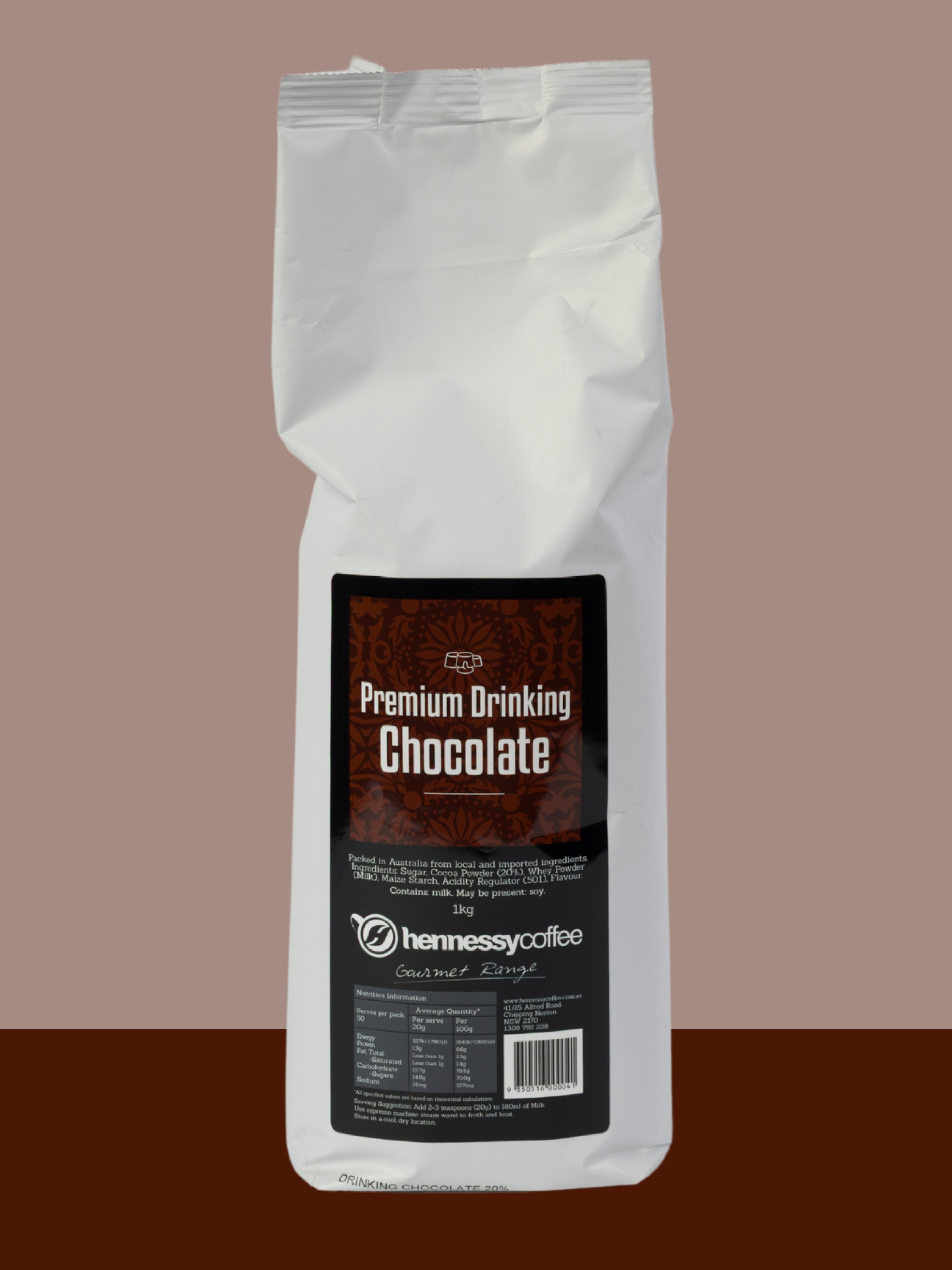 Premium drinking chocolate