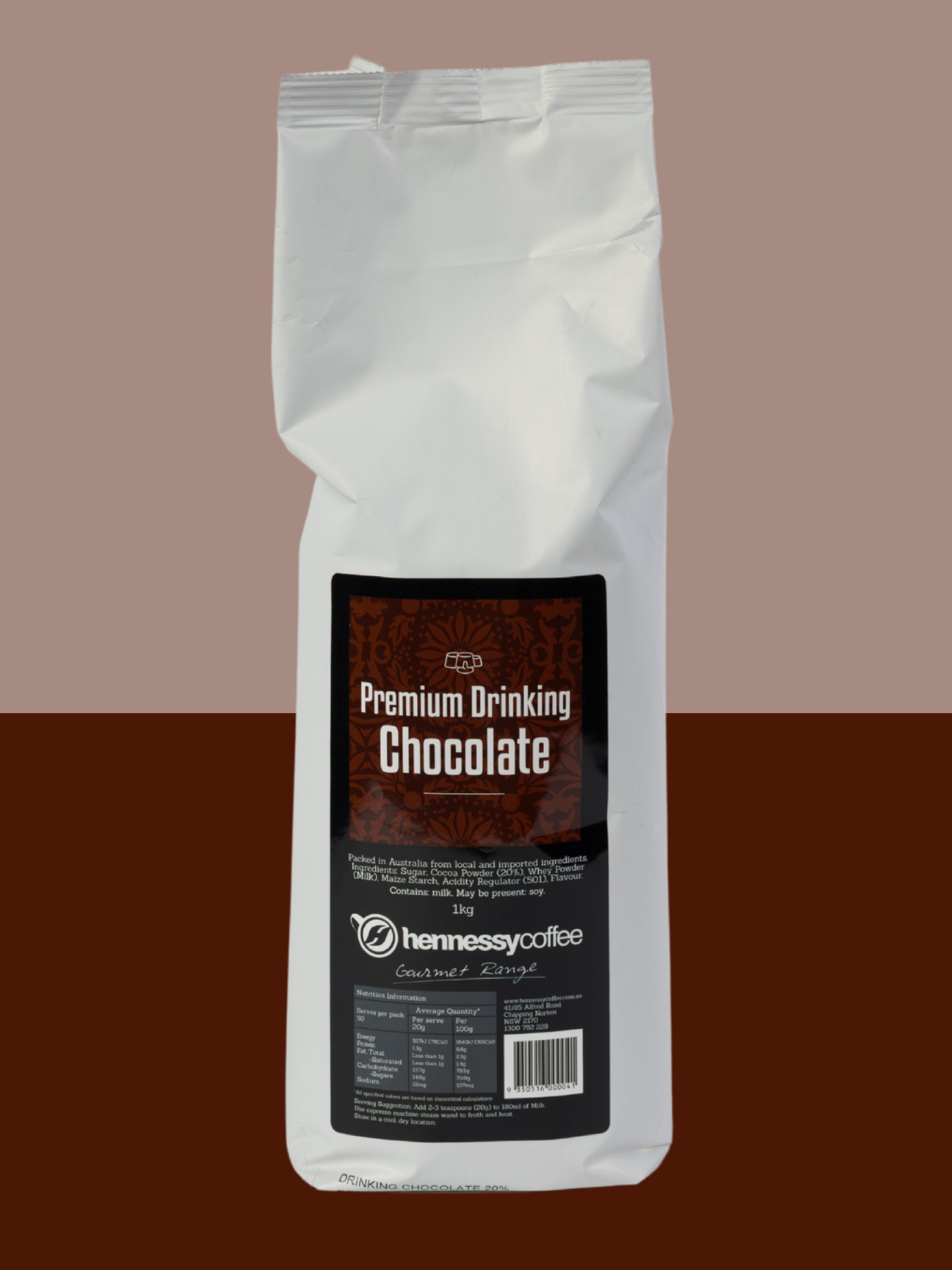 Premium drinking chocolate