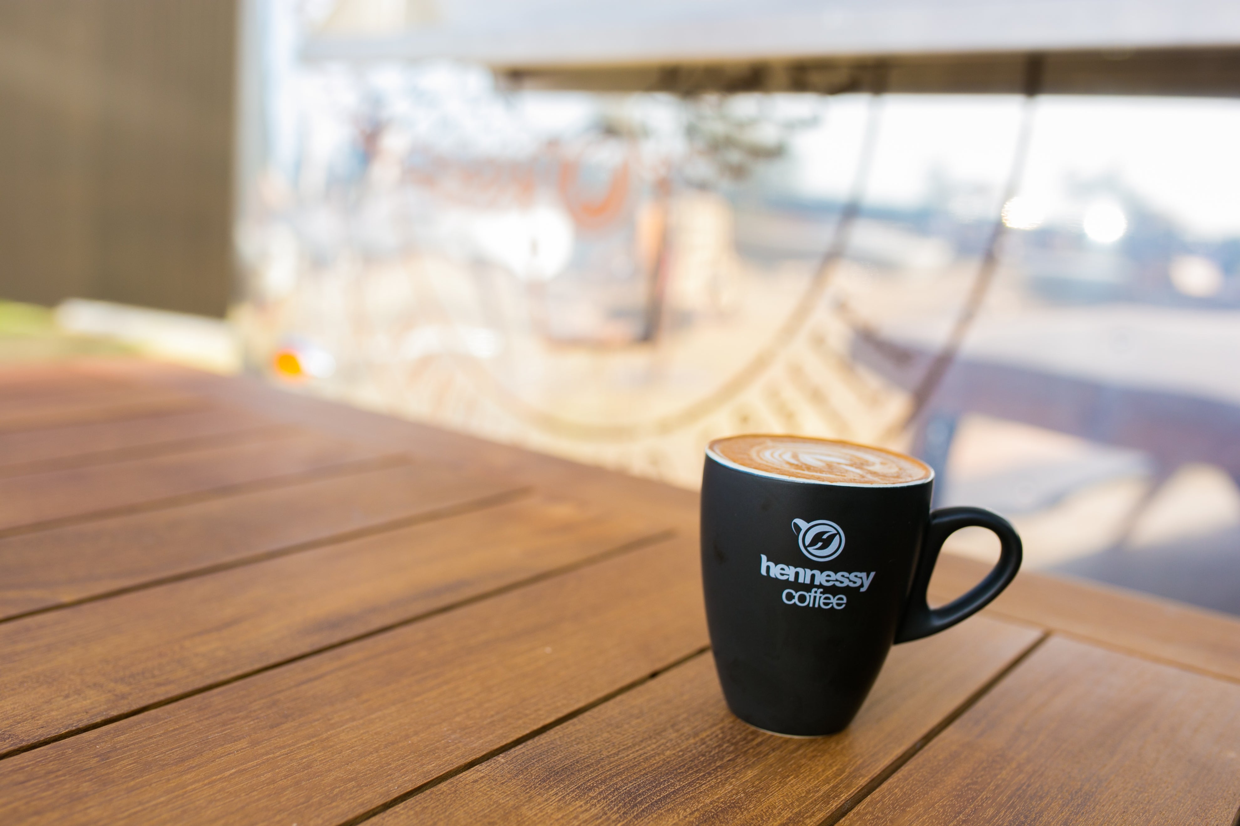 Hennessy Coffee Matte Black Mug