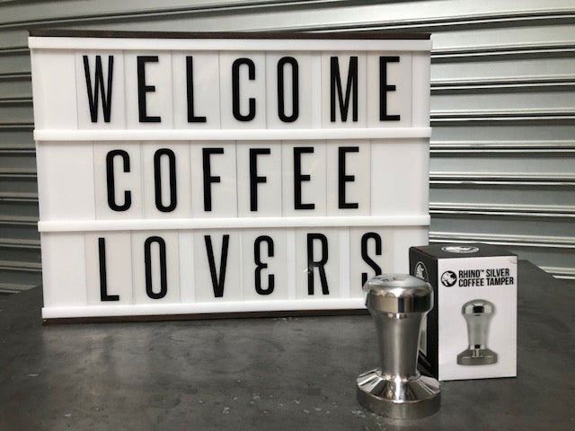 Rhino Silver Coffee Tamper