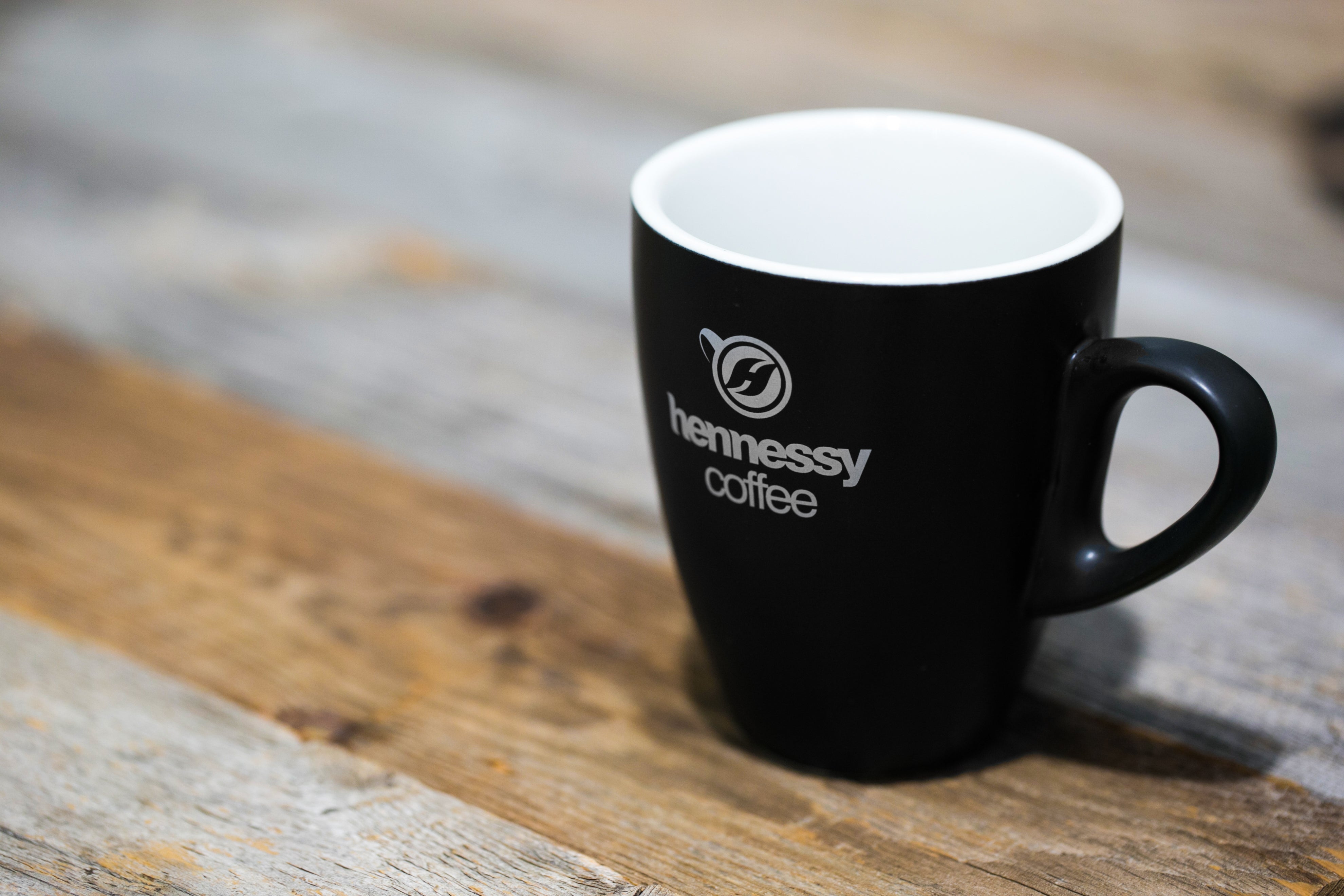 Hennessy Coffee Matte Black Mug
